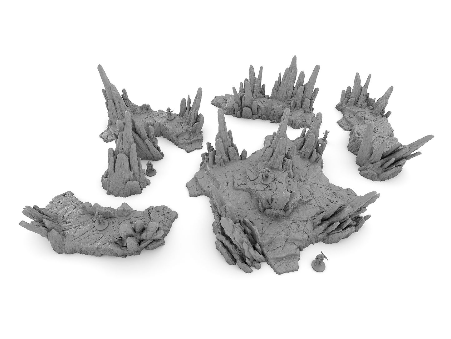 This is the Terrain Huge Pieces by Jesús - Digital STL Files
