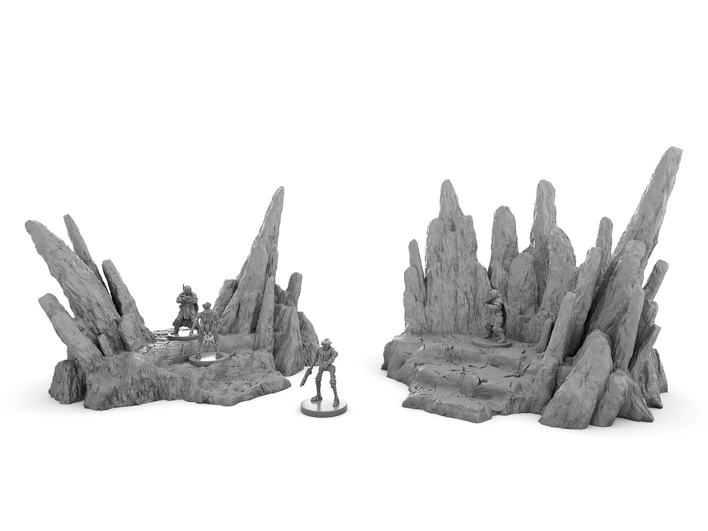 This is the Terrain Small Pieces by Jesús - Digital STL Files