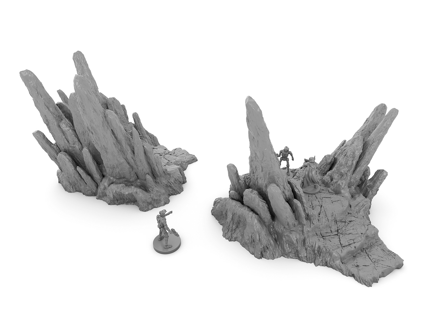 This is the Terrain Small Pieces by Jesús - Digital STL Files