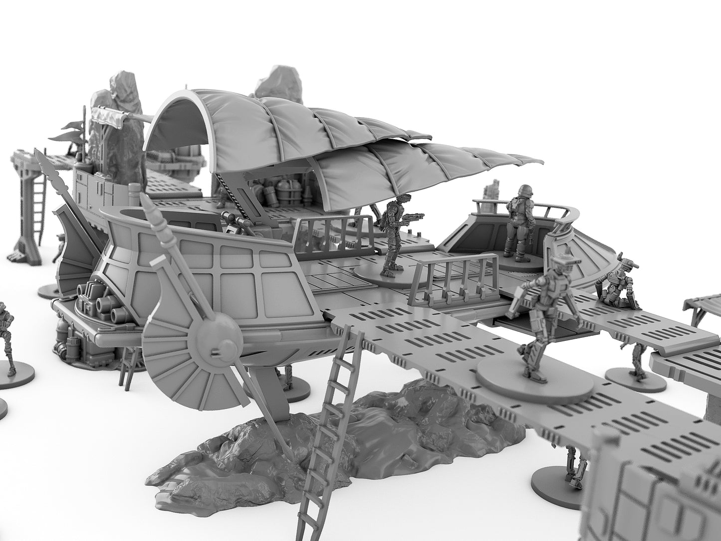 Pirate Outpost by Jesús - Digital STL Files