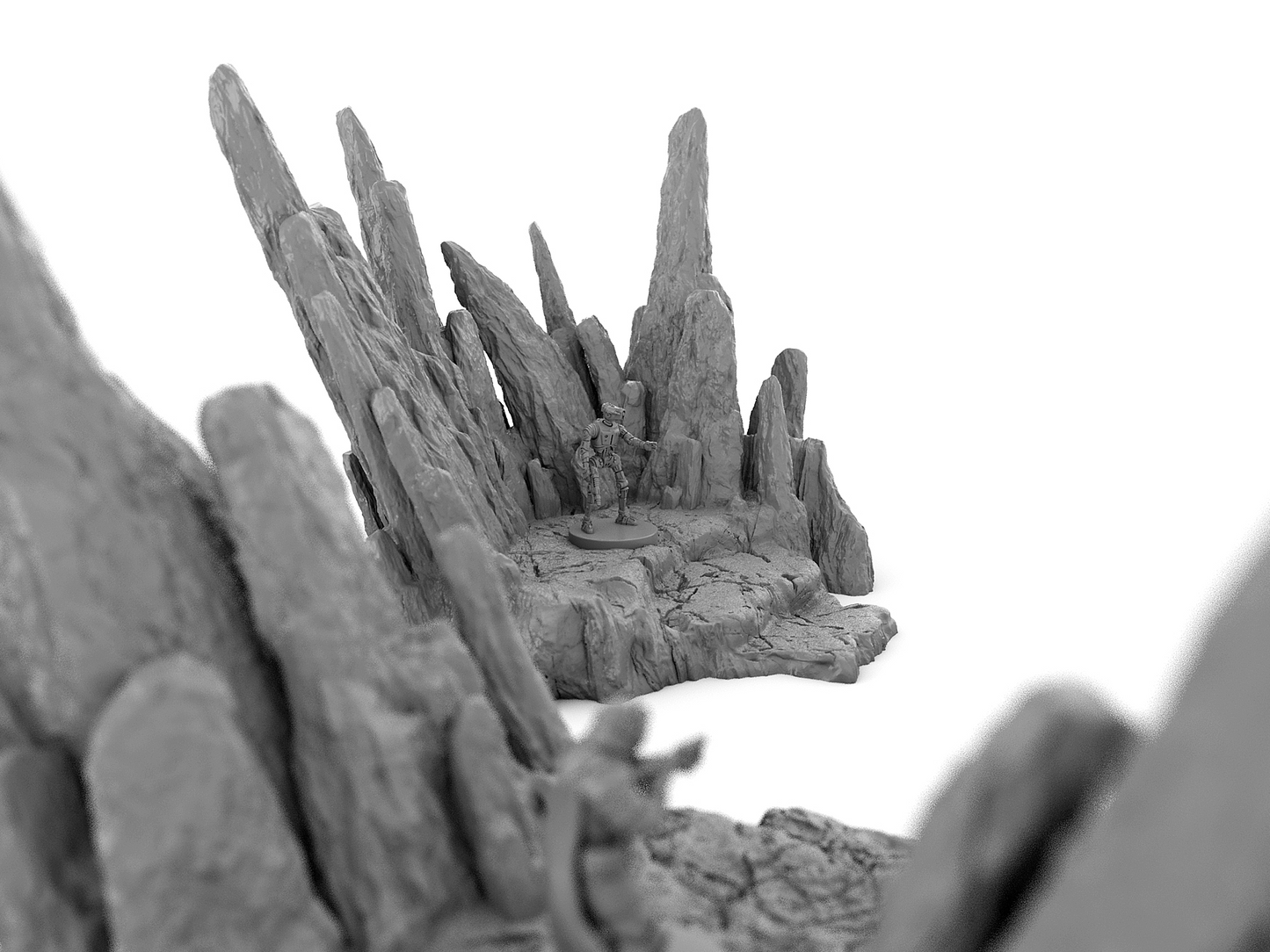 This is the Terrain Small Pieces by Jesús - Digital STL Files