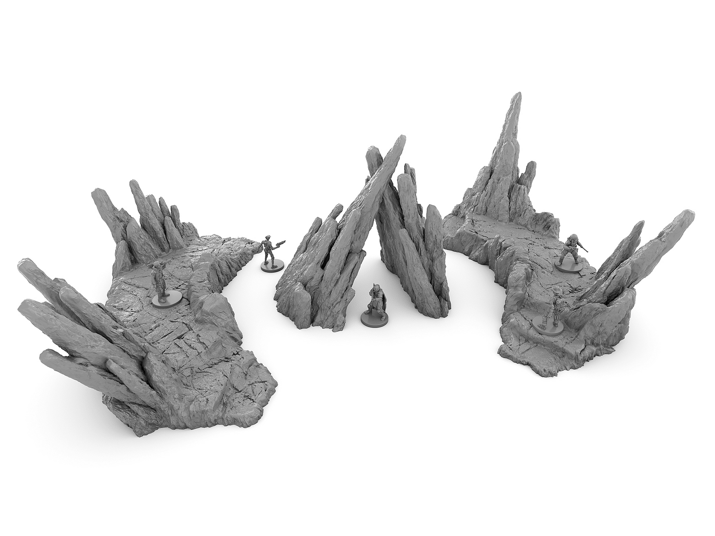 This is the Terrain Huge Pieces by Jesús - Digital STL Files