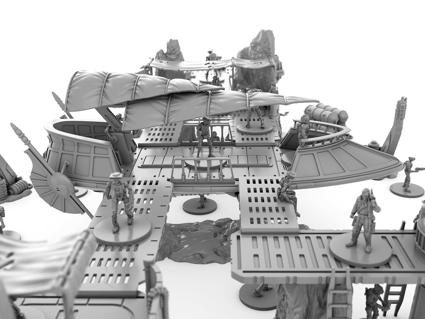 Pirate Outpost by Jesús - Digital STL Files