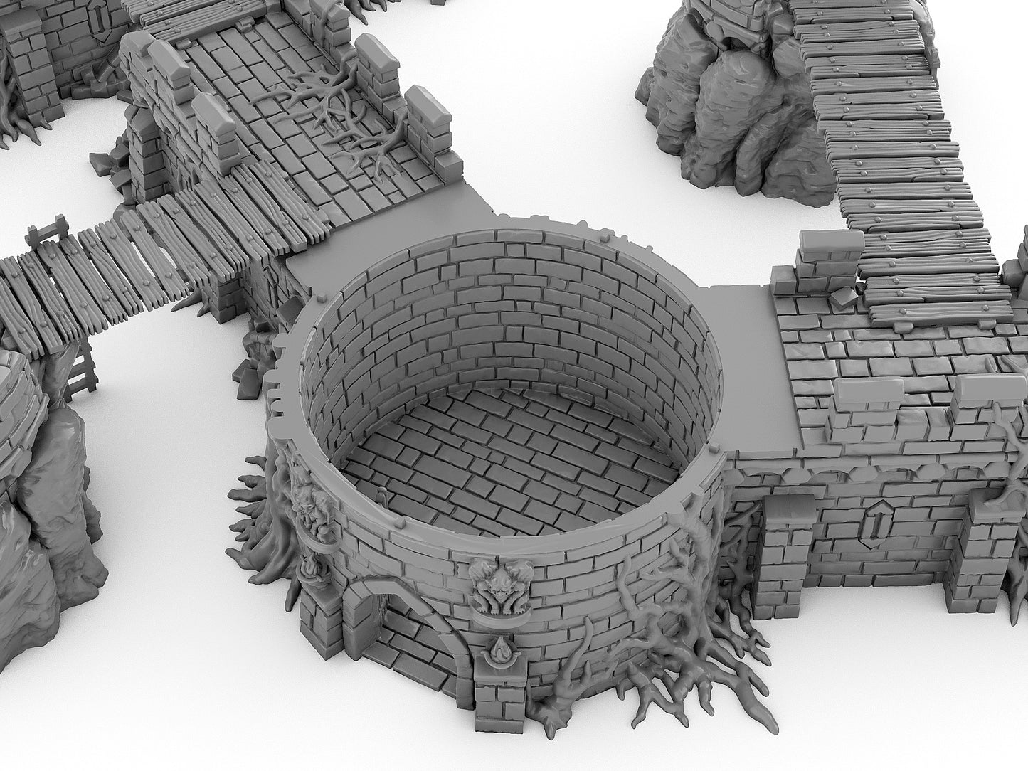Ruined Castle by Jesús - Digital STL Files