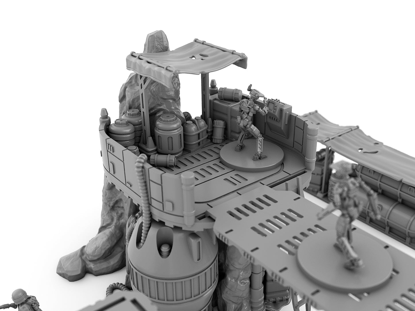 Pirate Outpost by Jesús - Digital STL Files