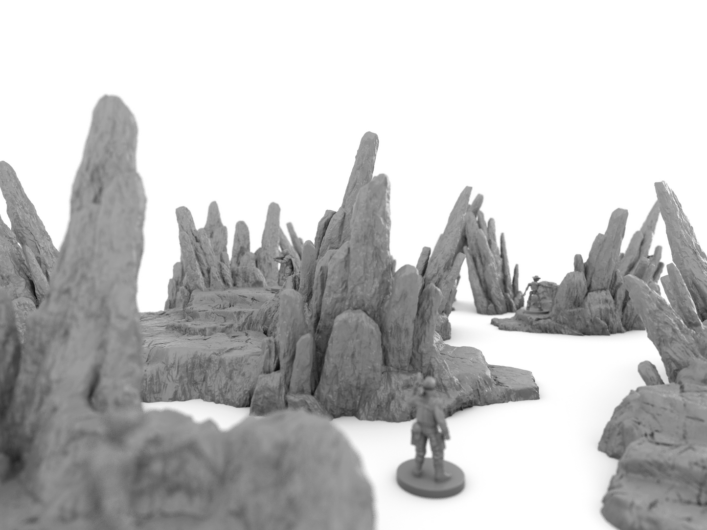 This is the Terrain Huge Pieces by Jesús - Digital STL Files