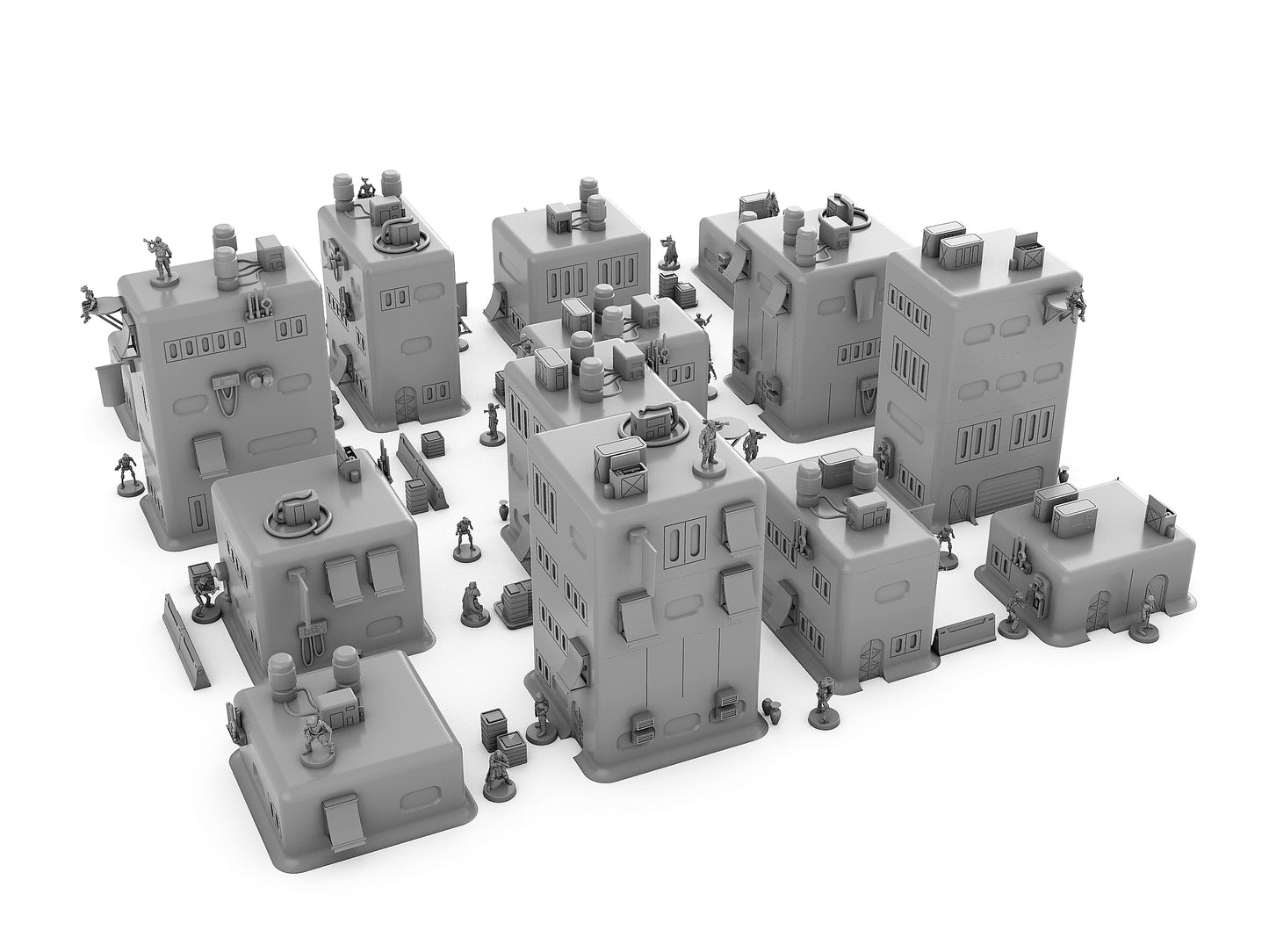 Rebellion City - Digital STL Files