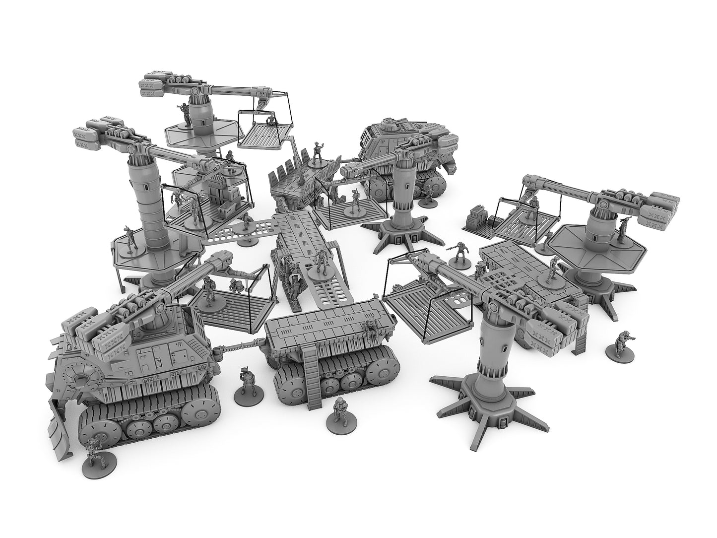 RAT and Crane Bundle by Jesús - Digital STL Files