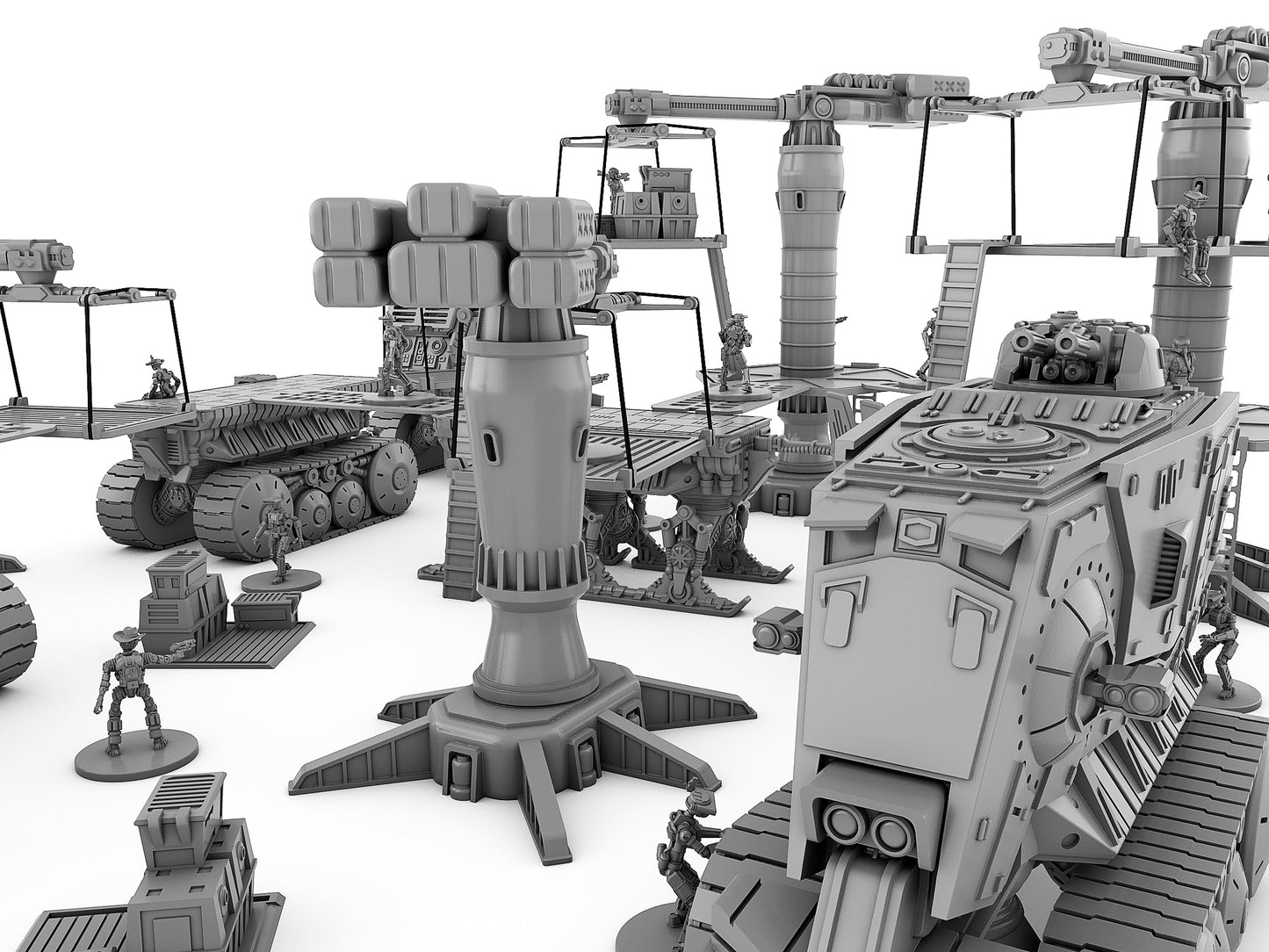 RAT and Crane Bundle by Jesús - Digital STL Files