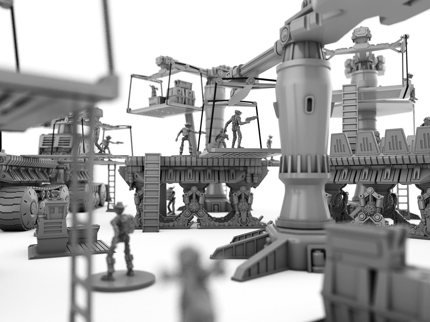 RAT and Crane Bundle by Jesús - Digital STL Files
