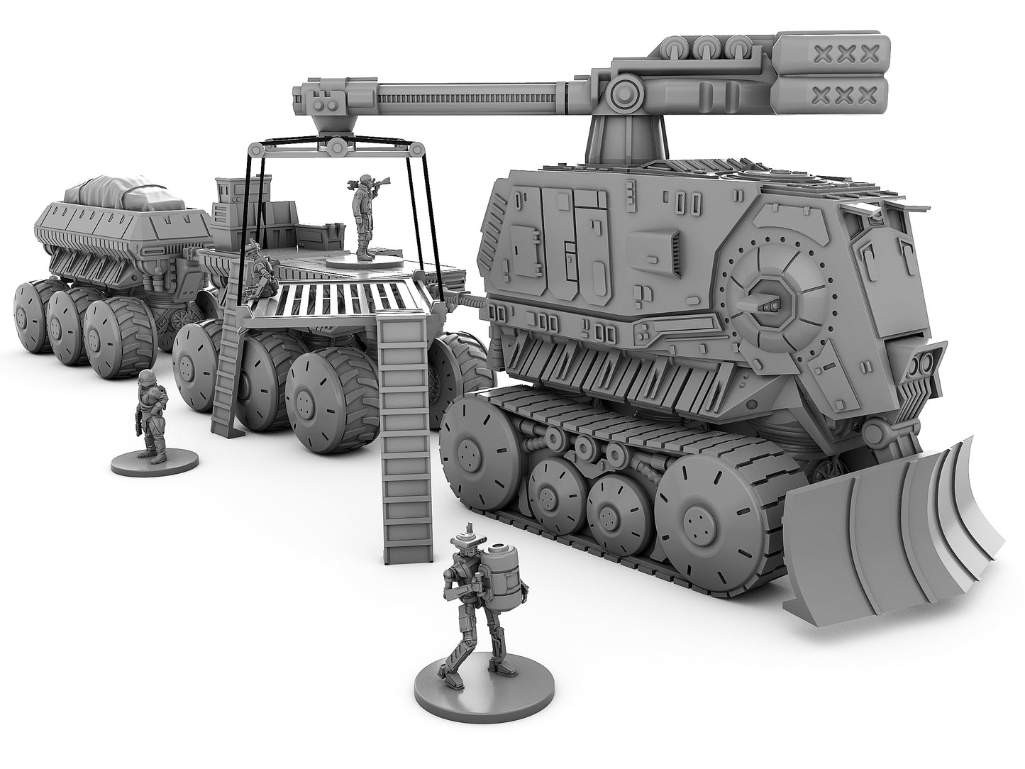 Rapid Armored Transport (RAT) by Jesús - Digital STL Files