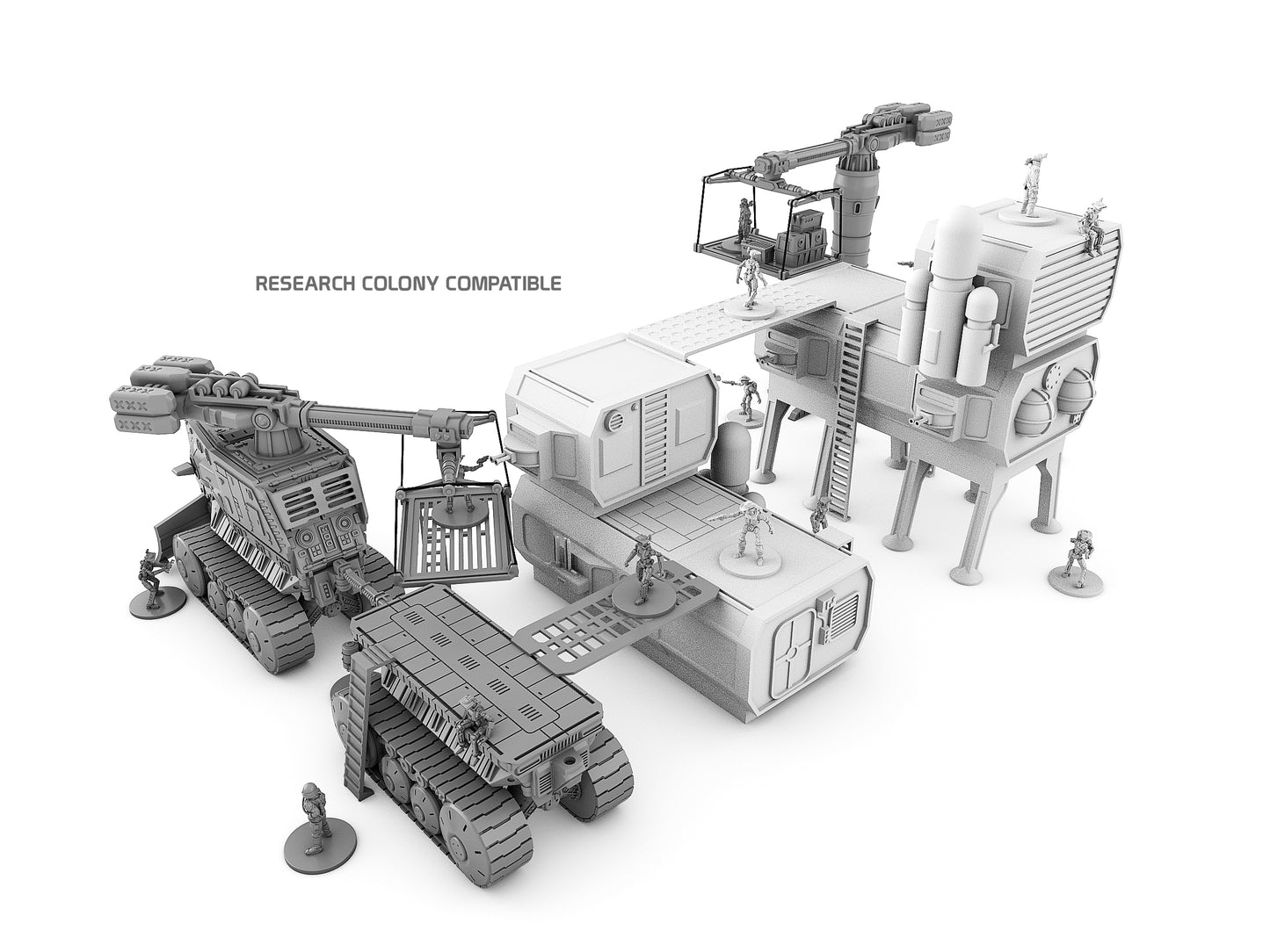 RAT and Crane Bundle by Jesús - Digital STL Files