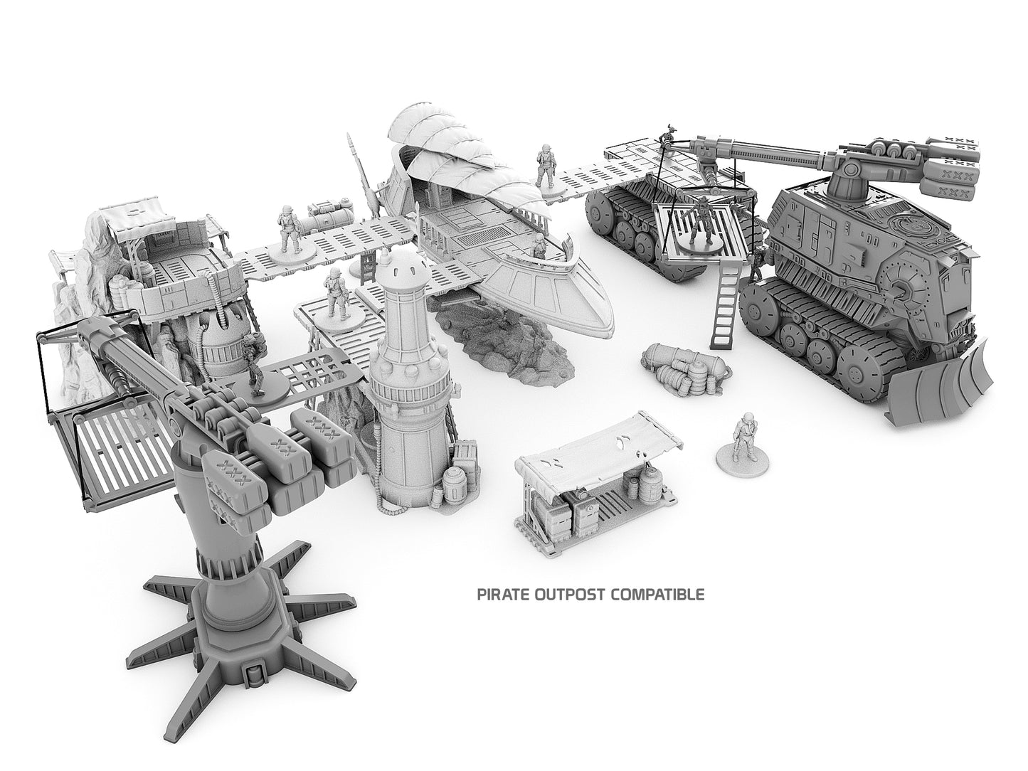 RAT and Crane Bundle by Jesús - Digital STL Files