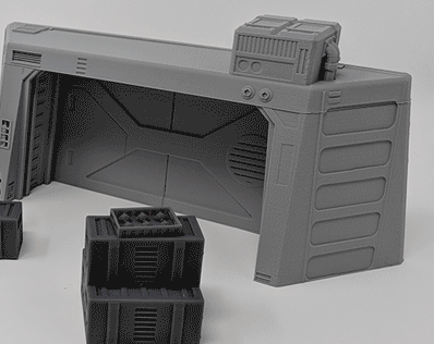 Imperial Bunker Entrance - Digital STL File