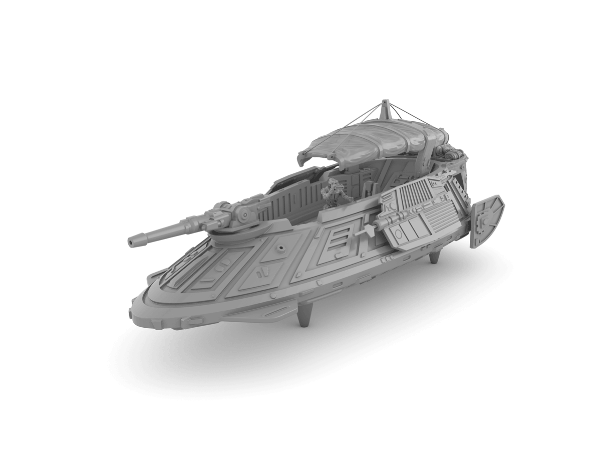 Smuggler's Skiff by Jesús - Digital STL Files