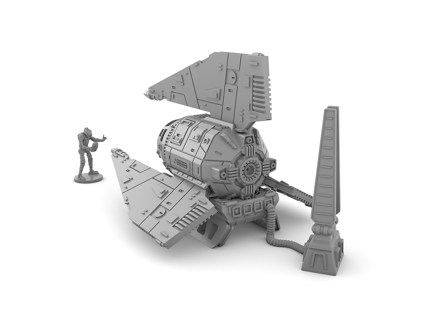 X-64 Tri-wing by Jesús - Digital STL Files