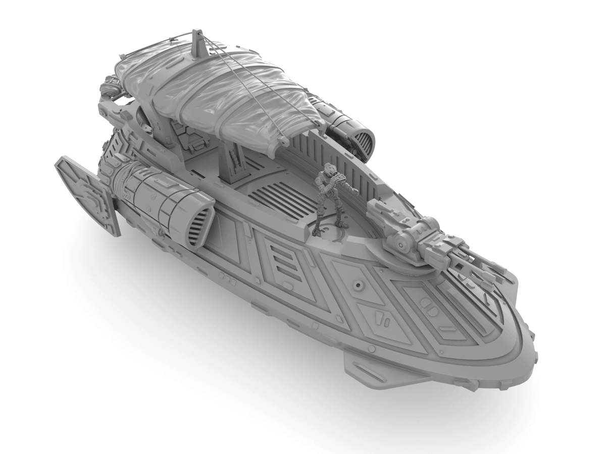 Smuggler's Skiff by Jesús - Digital STL Files