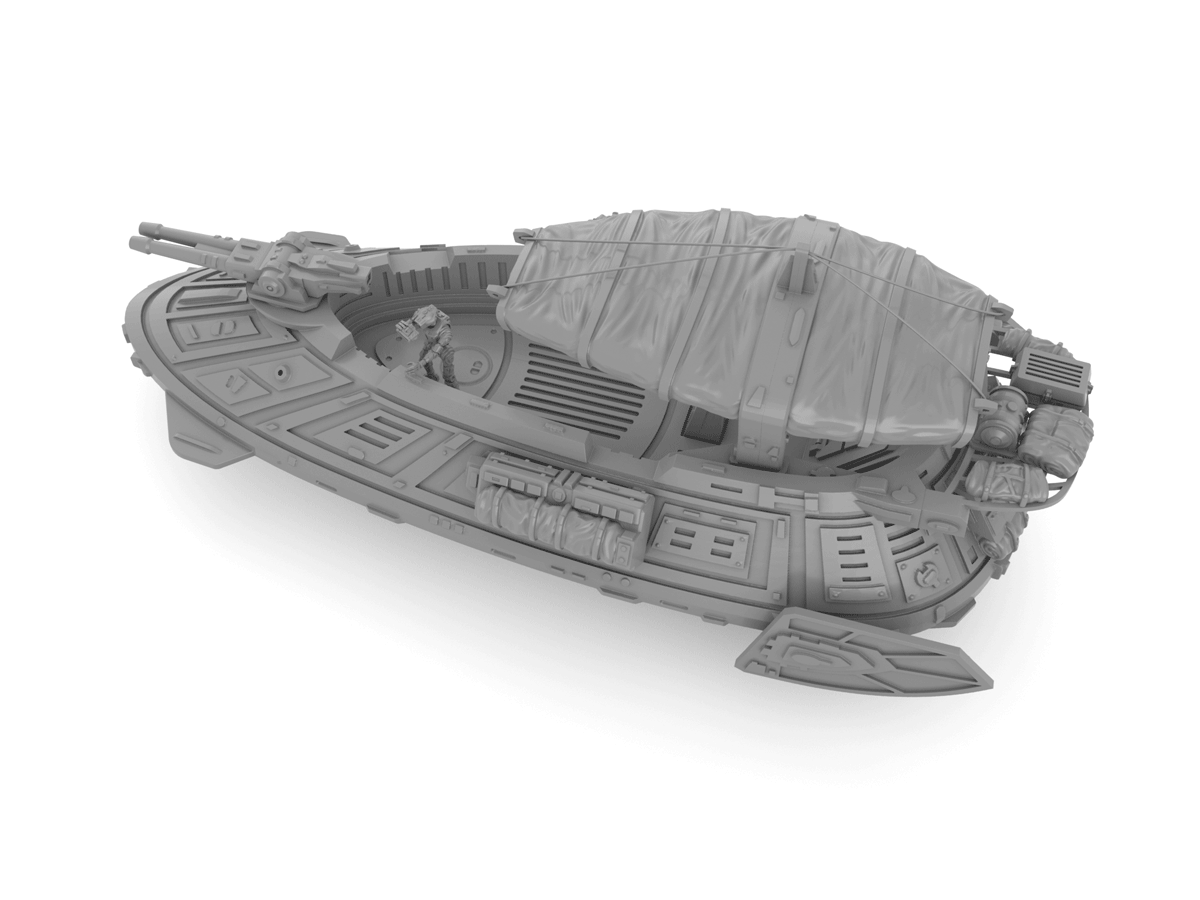 Smuggler's Skiff by Jesús - Digital STL Files