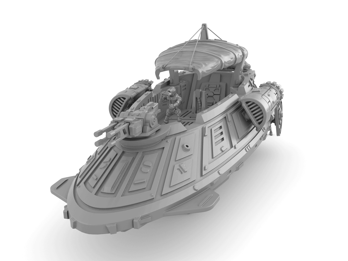 Smuggler's Skiff by Jesús - Digital STL Files