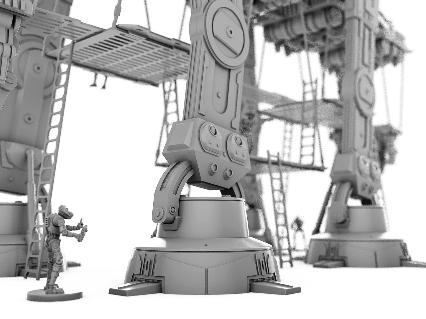 MULE Walker by Jesús - Digital STL Files