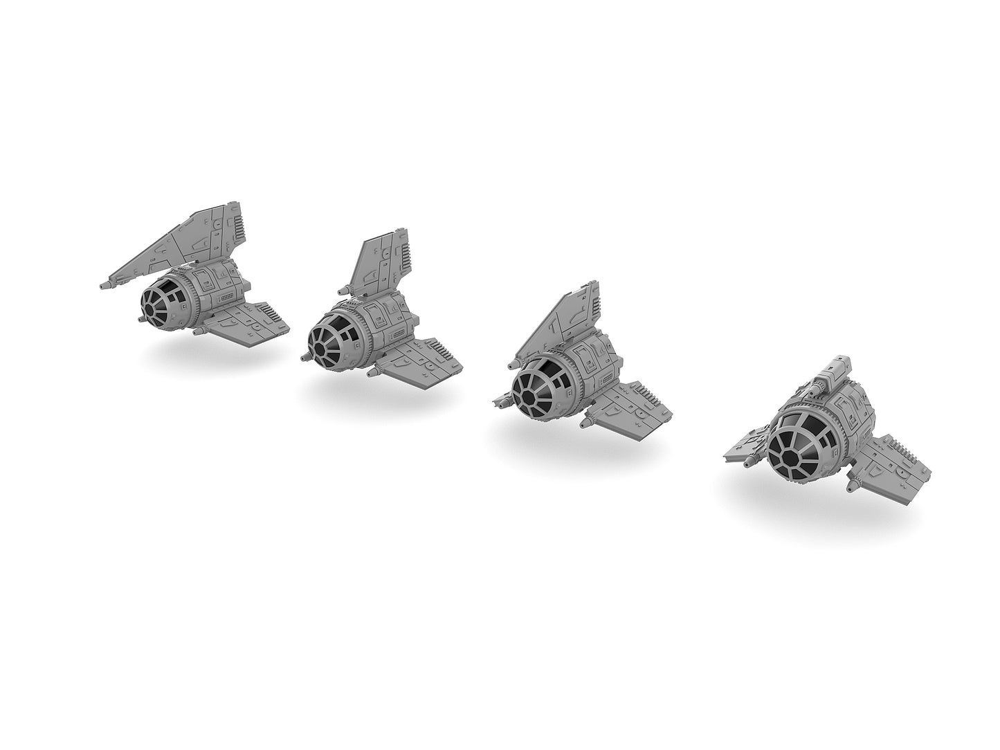 X-64 Tri-wing by Jesús - Digital STL Files