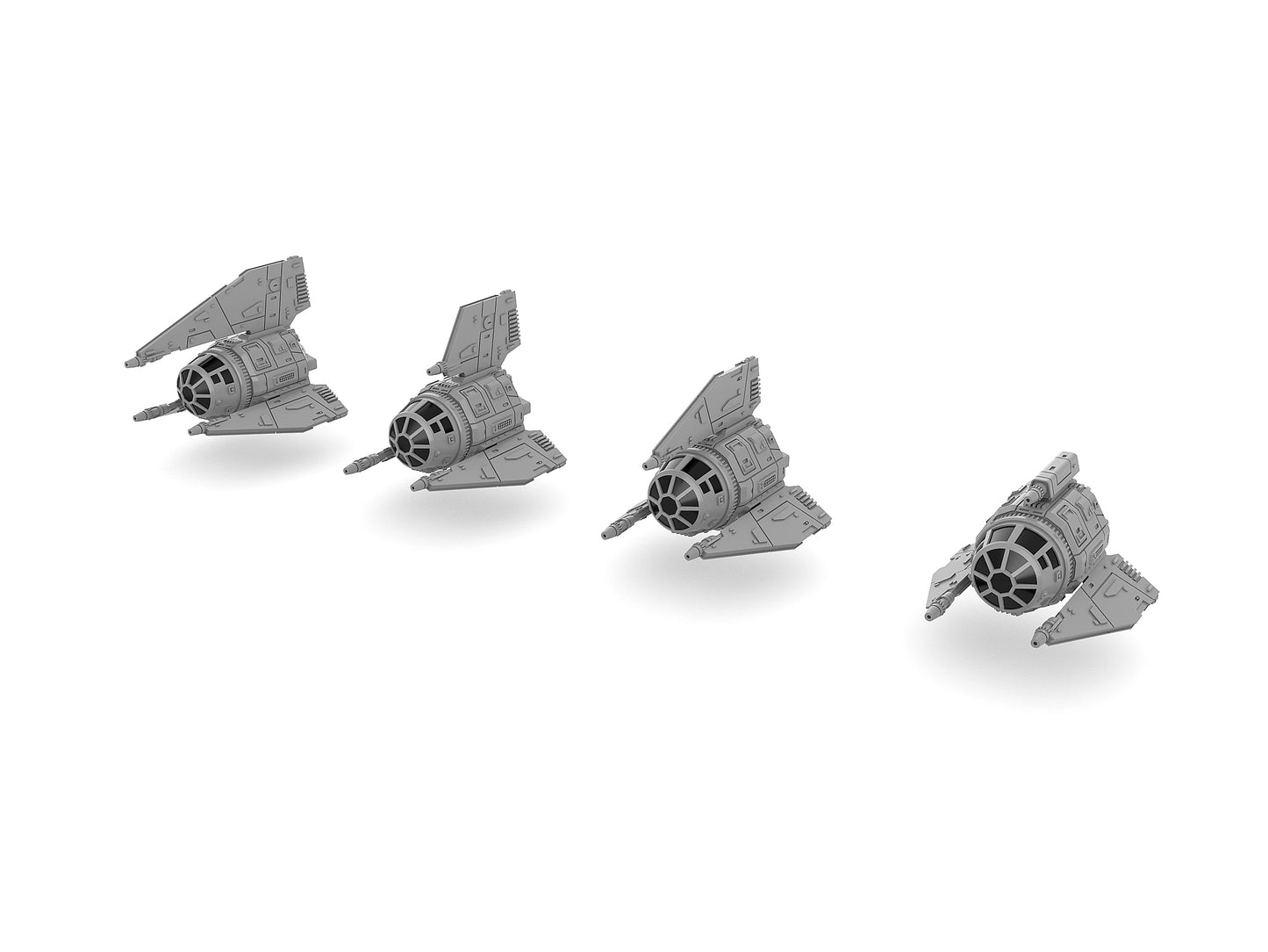 X-64 Tri-wing by Jesús - Digital STL Files