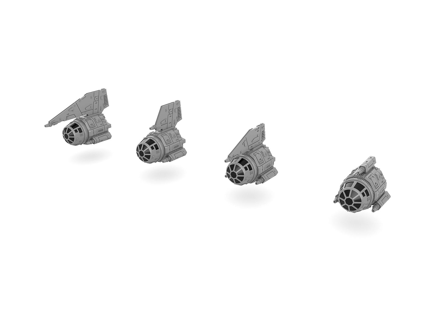 X-64 Tri-wing by Jesús - Digital STL Files