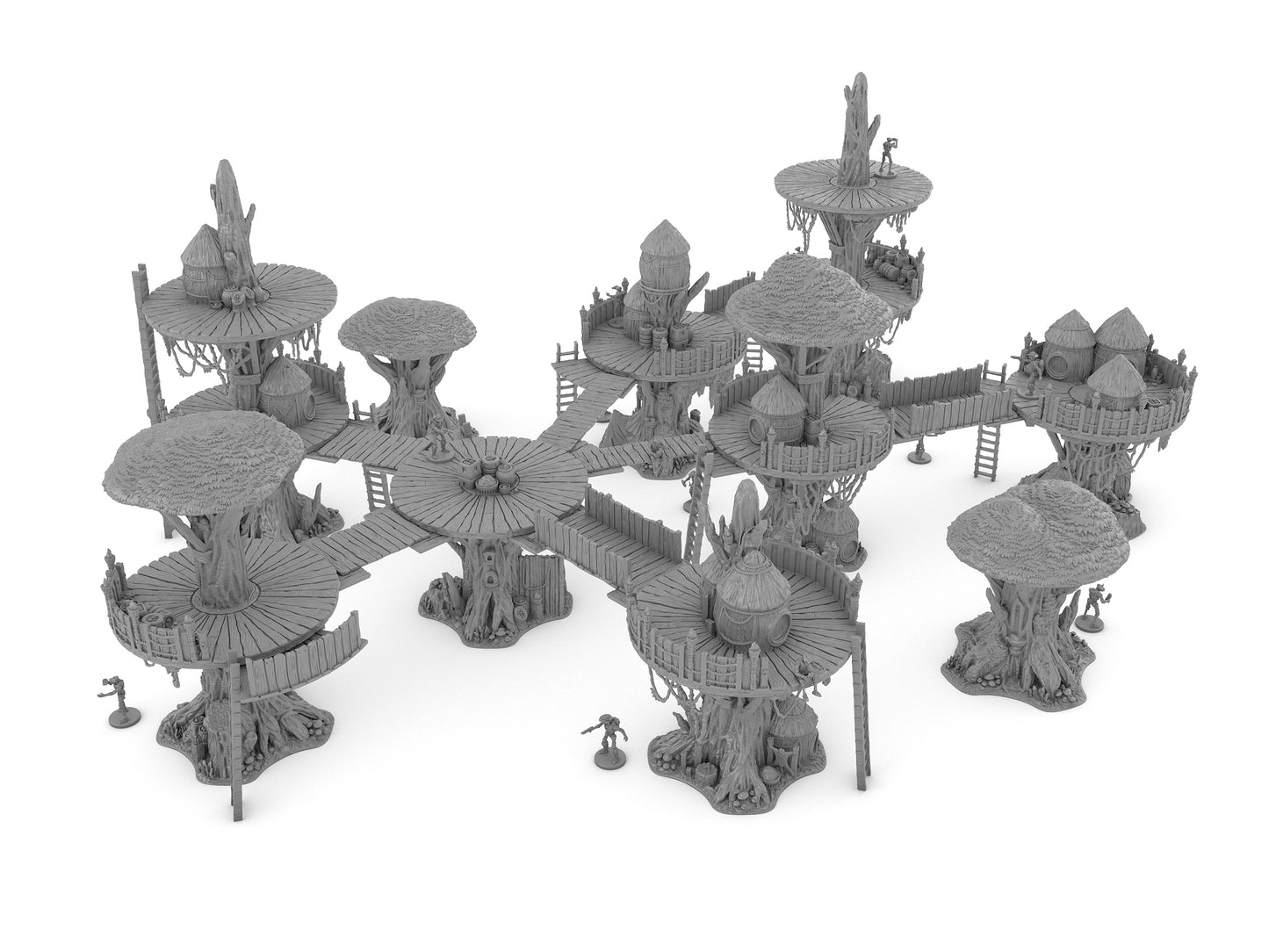 Forest Moon Village by Jesús - Digital STL Files