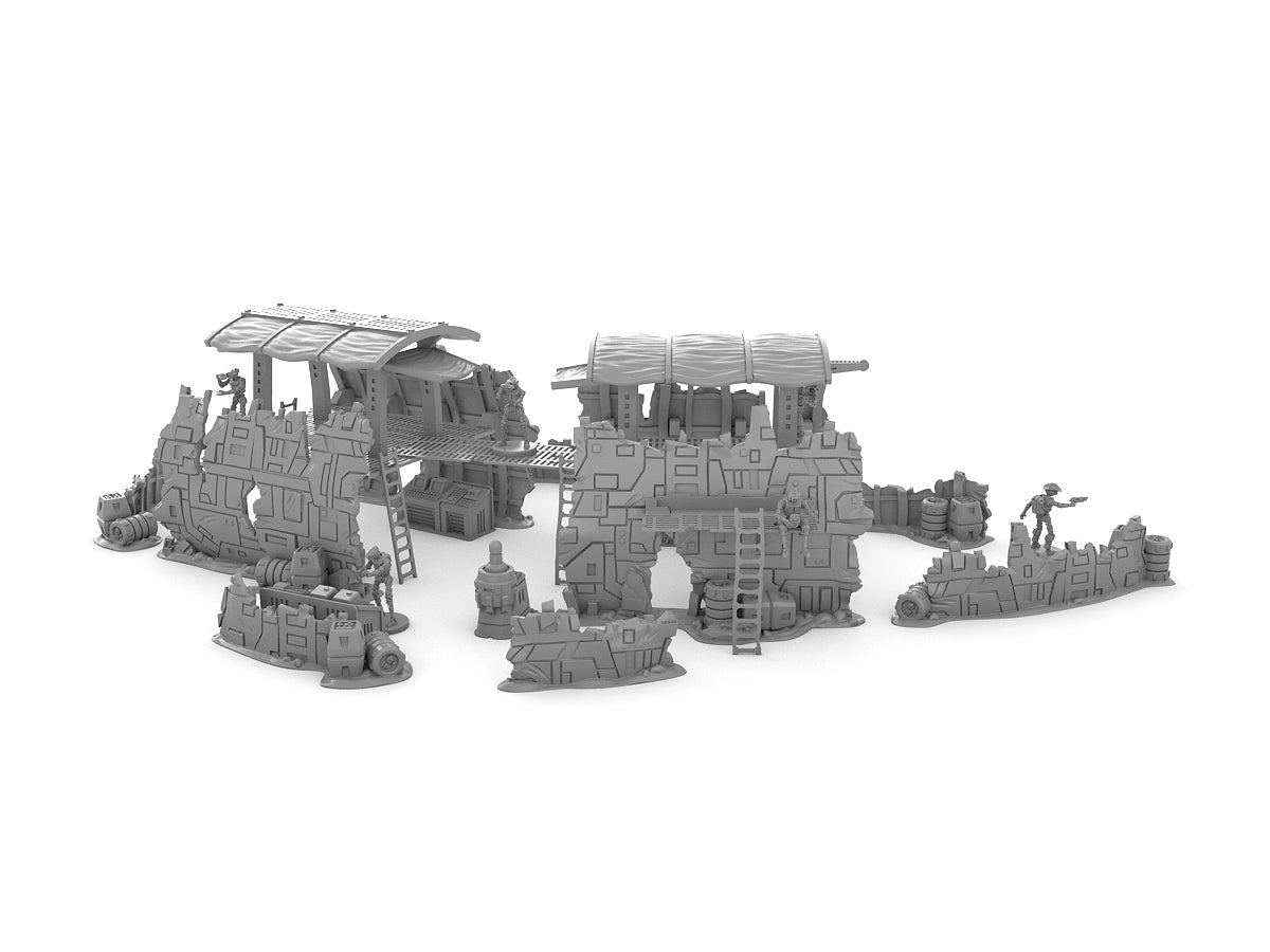 Crash Site Camp by Jesús - Digital STL File