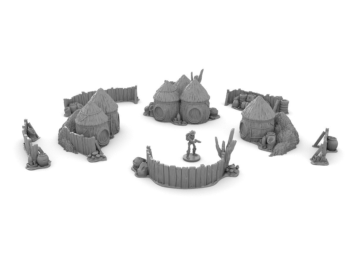 Forest Huts by Jesús - Digital STL Files