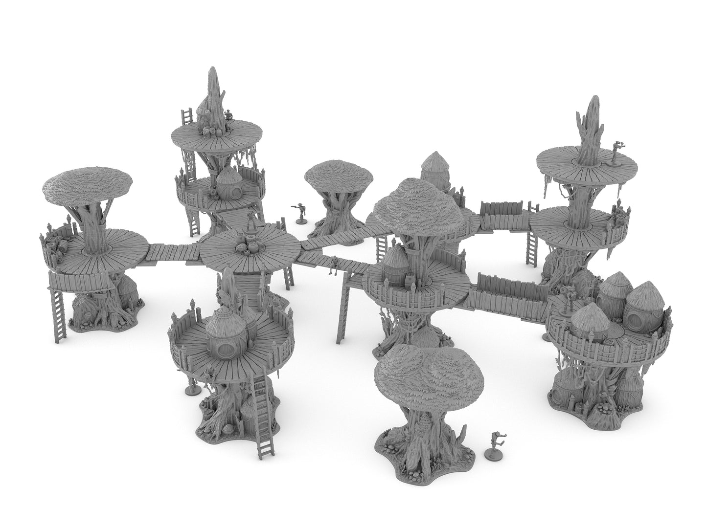 Forest Moon Village by Jesús - Digital STL Files
