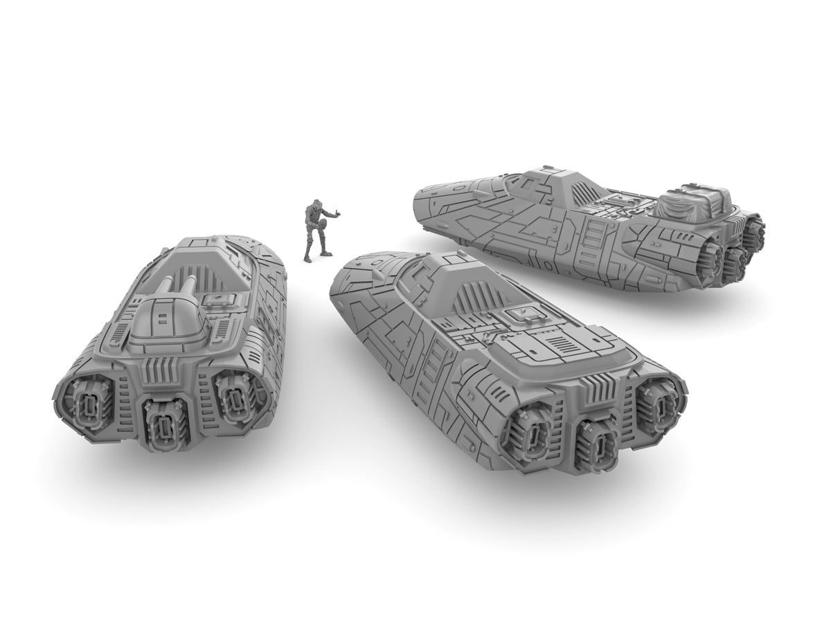 Military Speeder by Jesús - Digital STL Files