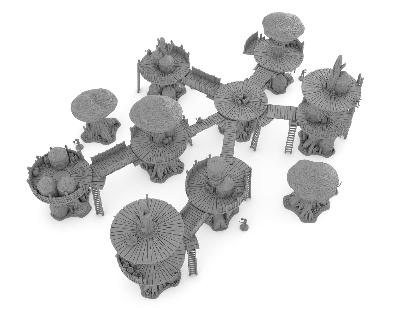 Forest Moon Village by Jesús - Digital STL Files