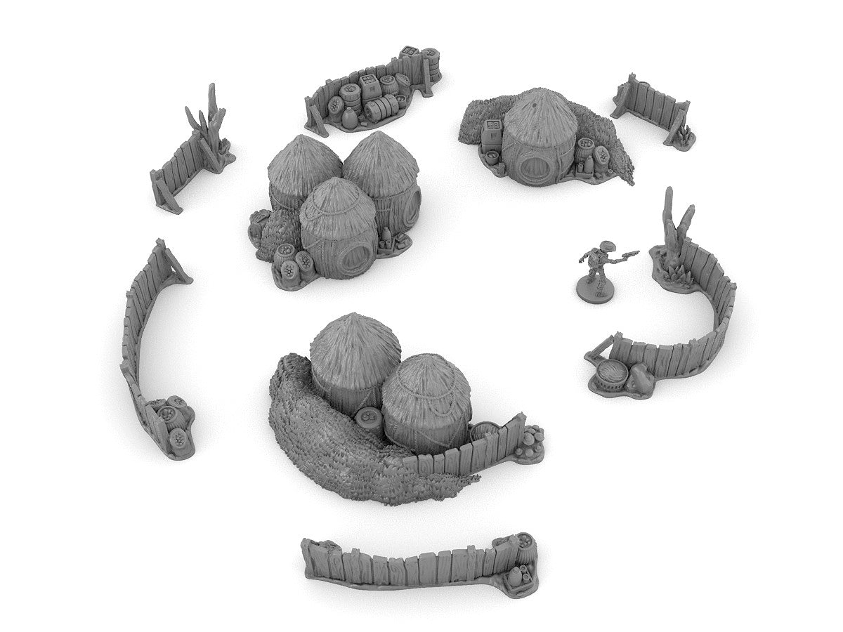 Forest Huts by Jesús - Digital STL Files