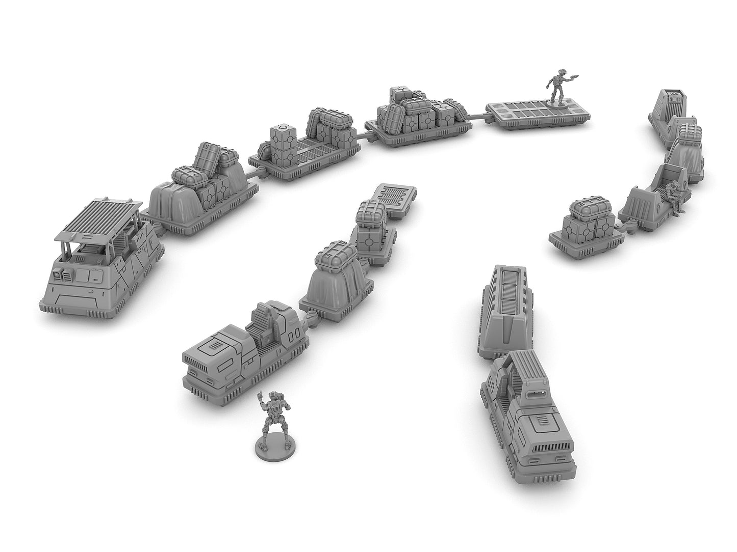 Flight Line Support by Jesús - Digital STL Files