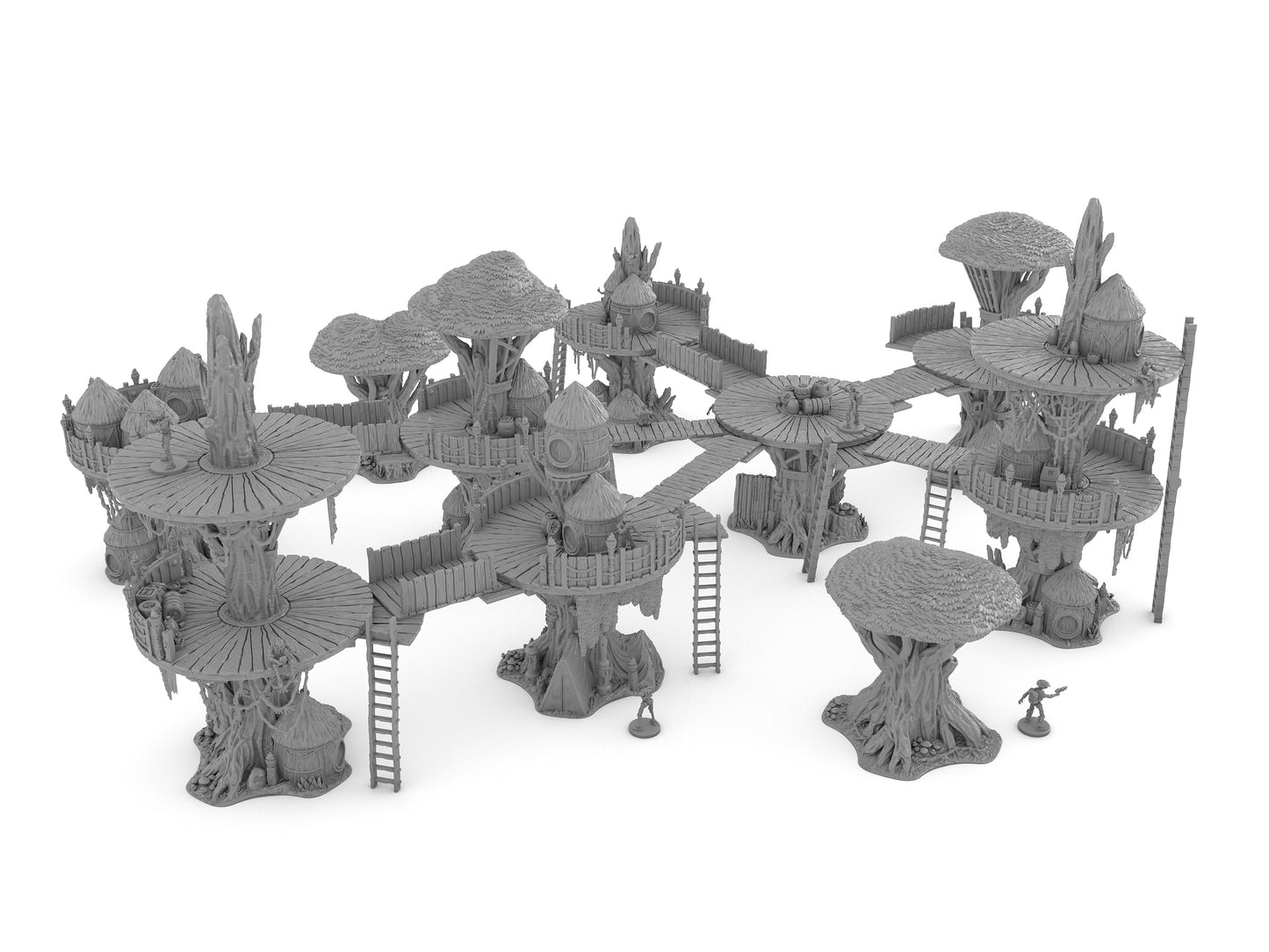 Forest Moon Village by Jesús - Digital STL Files