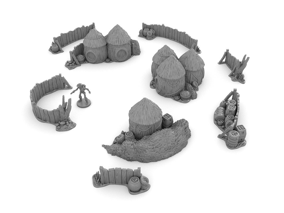 Forest Huts by Jesús - Digital STL Files