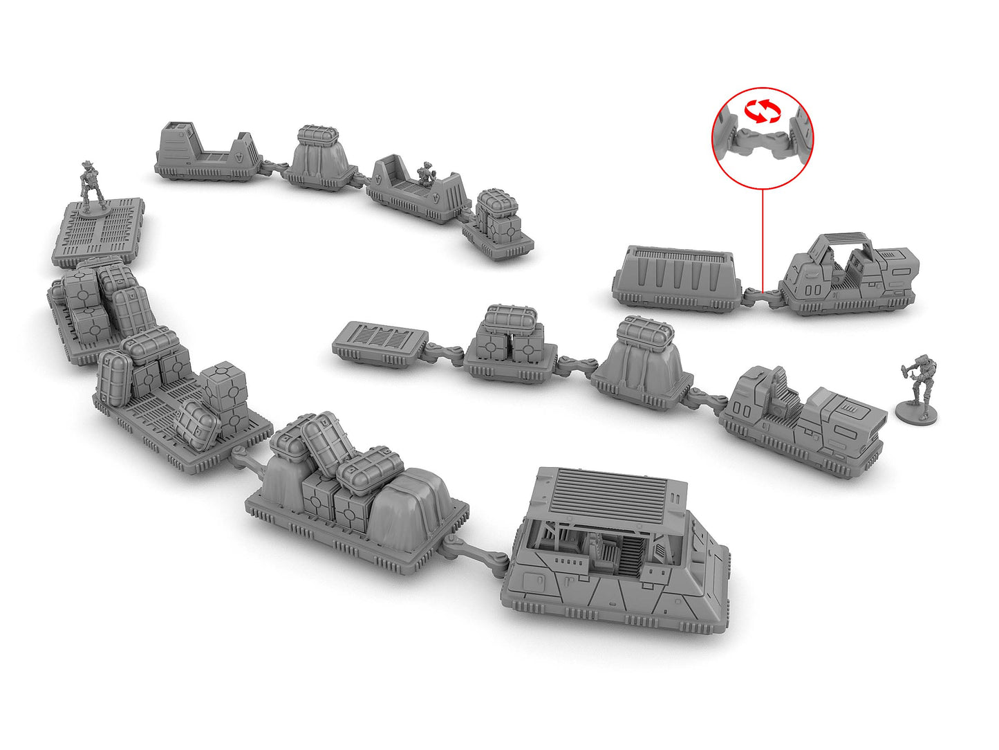 Flight Line Support by Jesús - Digital STL Files