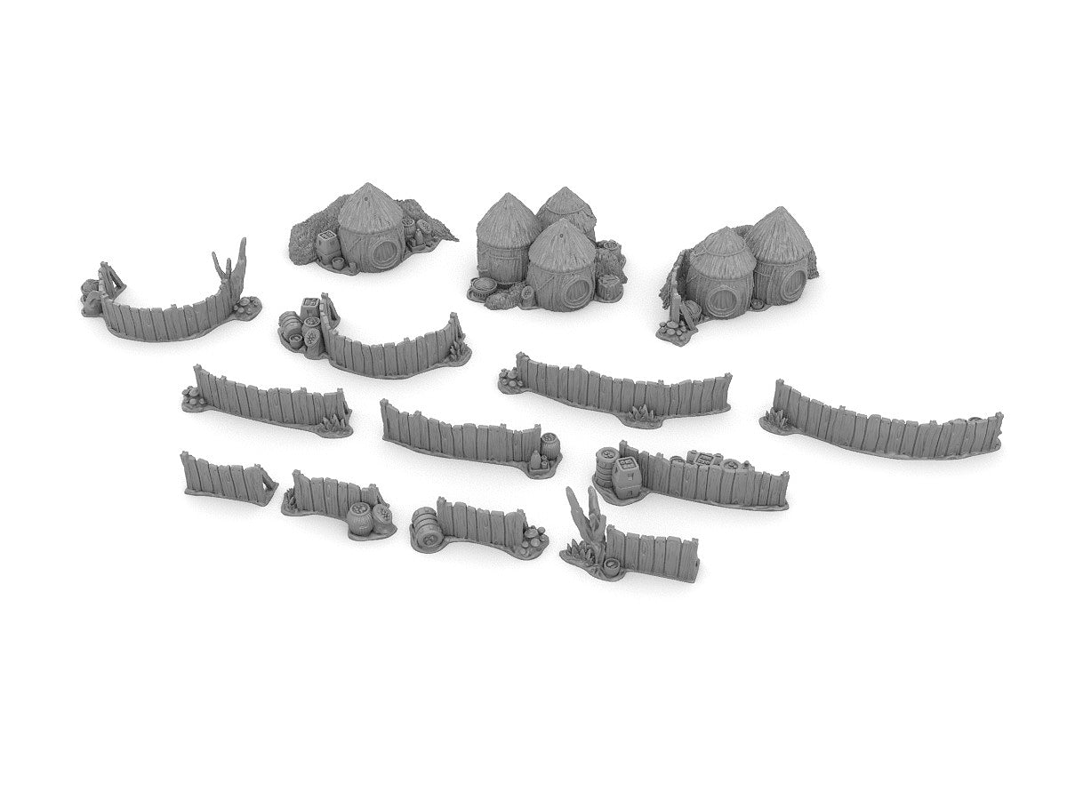 Forest Huts by Jesús - Digital STL Files