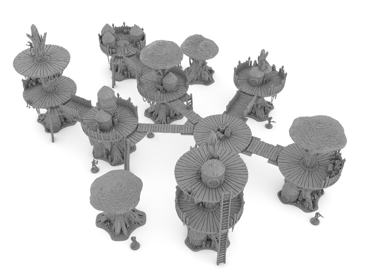 Forest Moon Village by Jesús - Digital STL Files