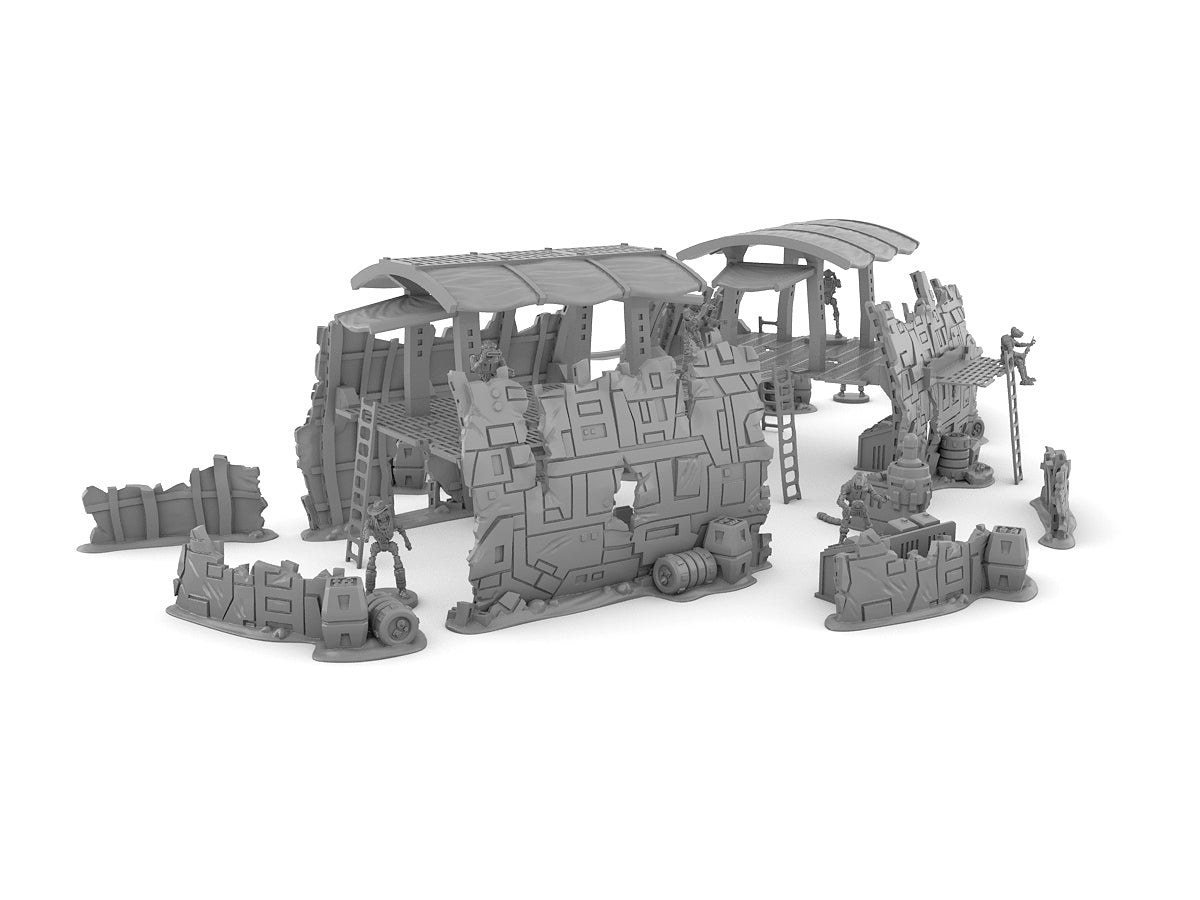 Crash Site Camp by Jesús - Digital STL File