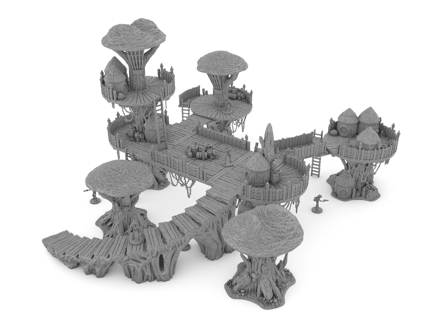 Forest Moon Village by Jesús - Digital STL Files