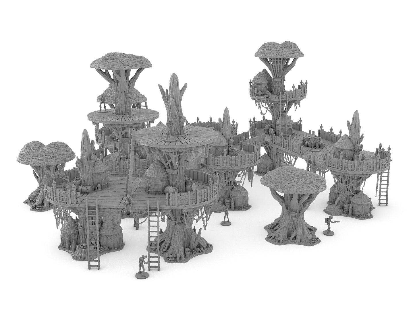 Forest Moon Village by Jesús - Digital STL Files