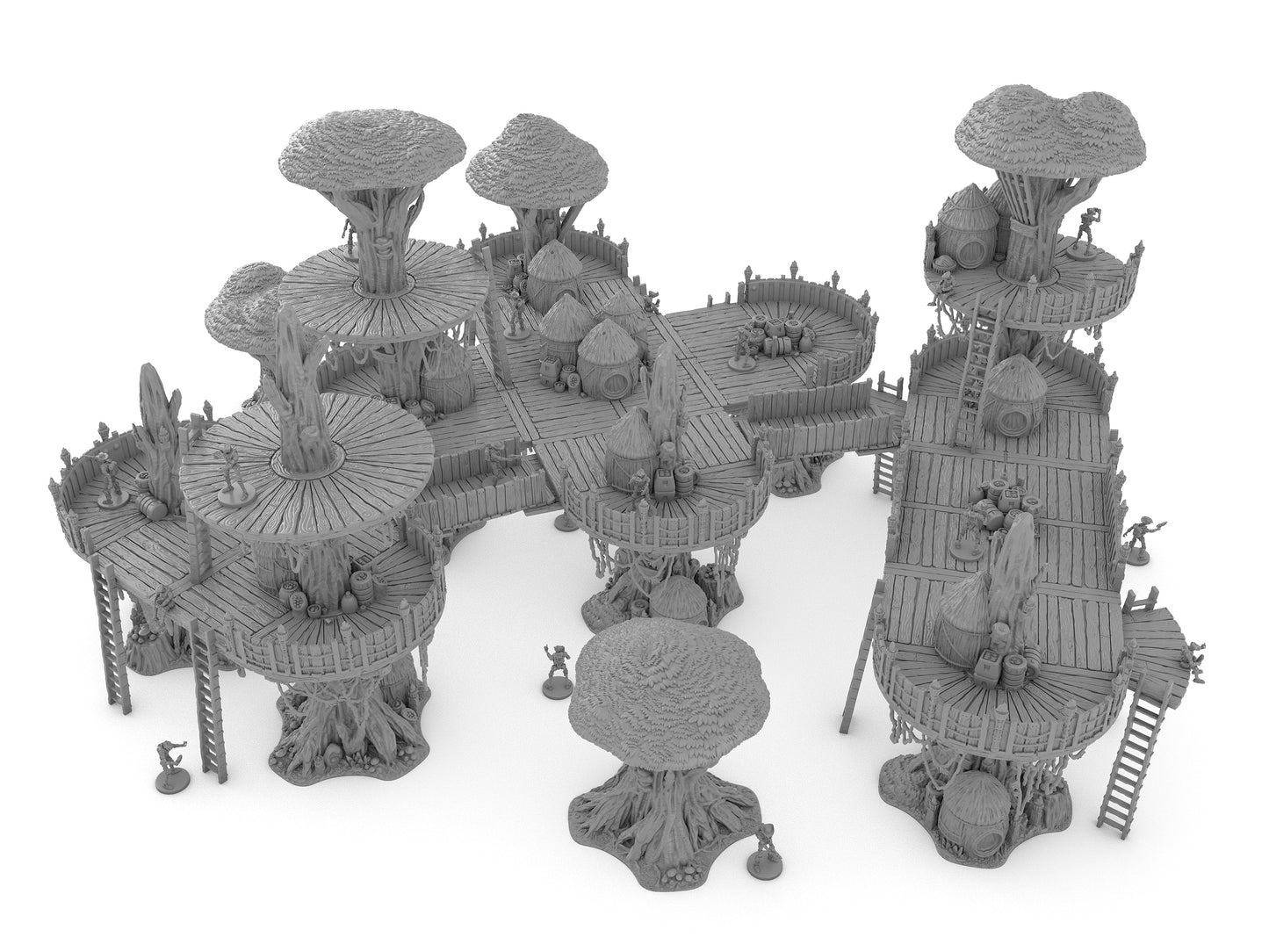 Forest Moon Village by Jesús - Digital STL Files