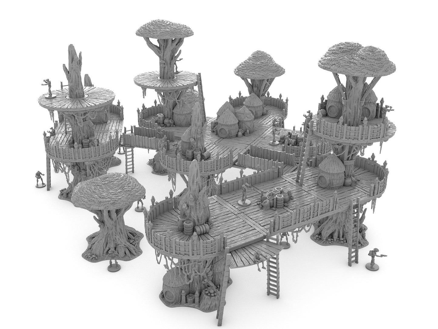 Forest Moon Village by Jesús - Digital STL Files