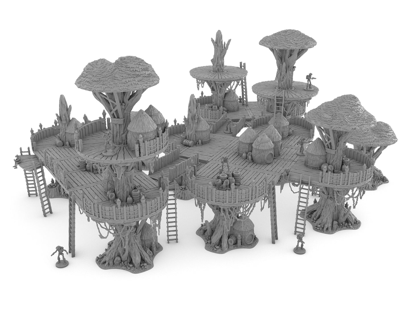 Forest Moon Village by Jesús - Digital STL Files