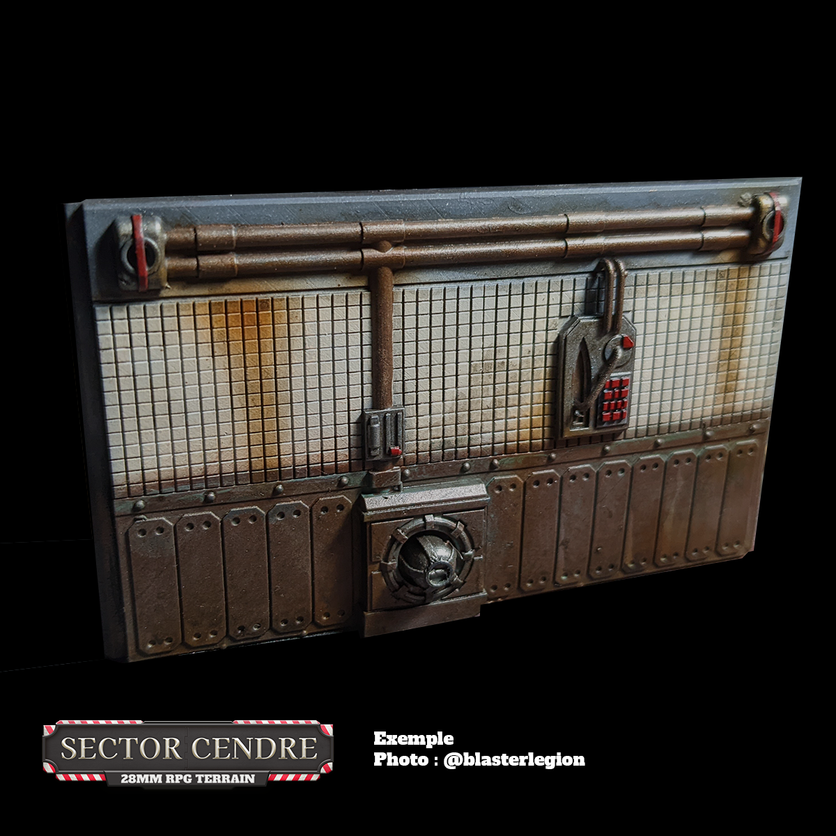 Sector Cendre 28mm Set by Bishok - Digital STL File