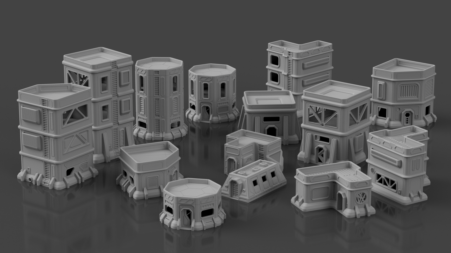 Syllogy's Urban Bundle - Digital STL Files