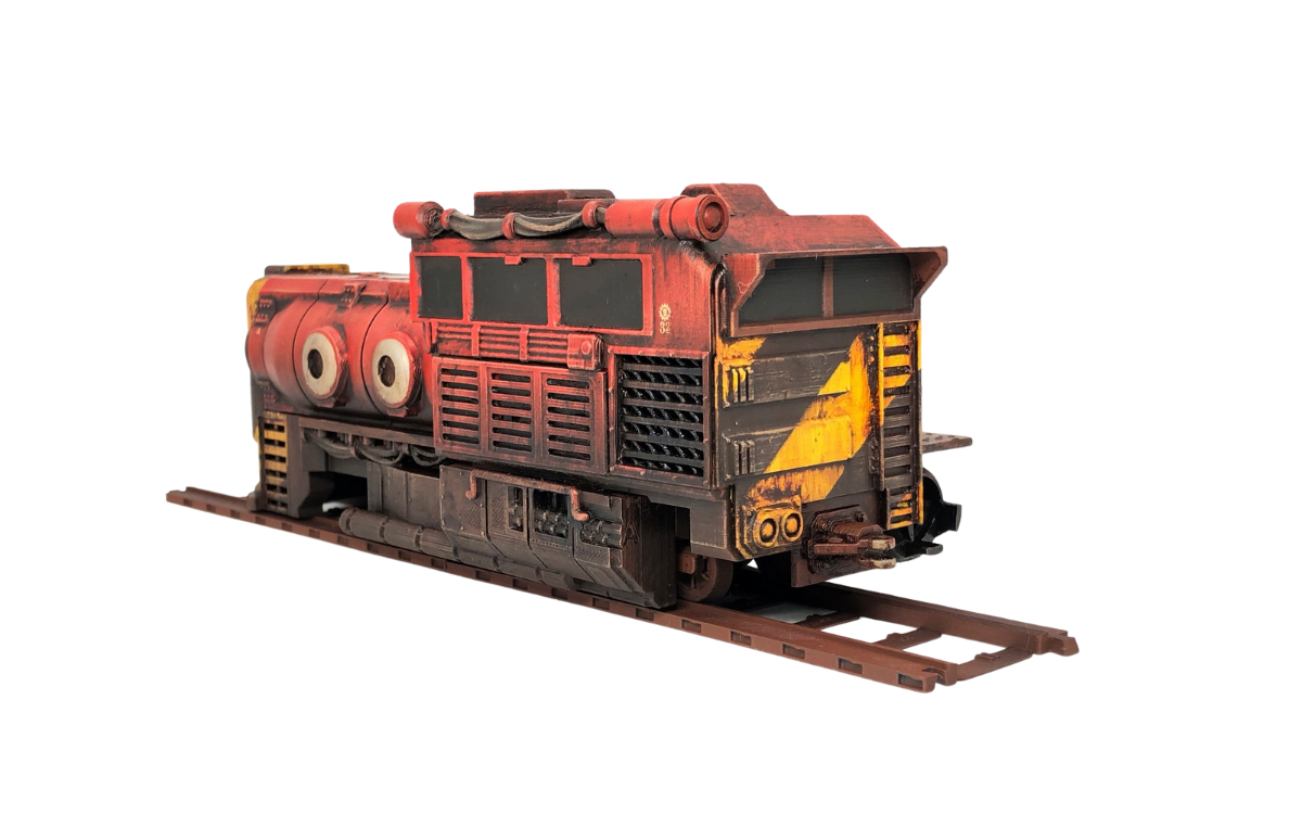28mm Vando's Locomotive - Digital STL Files