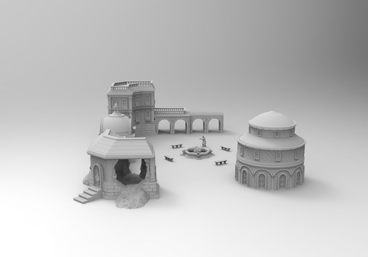 Marin City Set - Digital STL Files